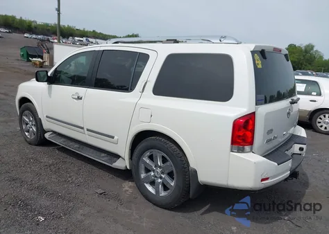 2013 Nissan Armada Platinum из США, поврежденный, VIN 5N1BA0NE1DN608866